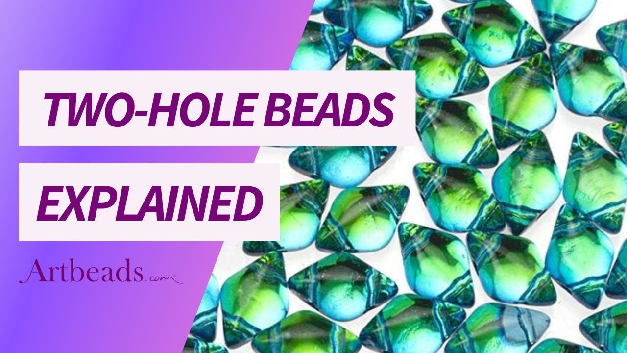 Two-Hole Beads Explained - Jewelry Making Resource