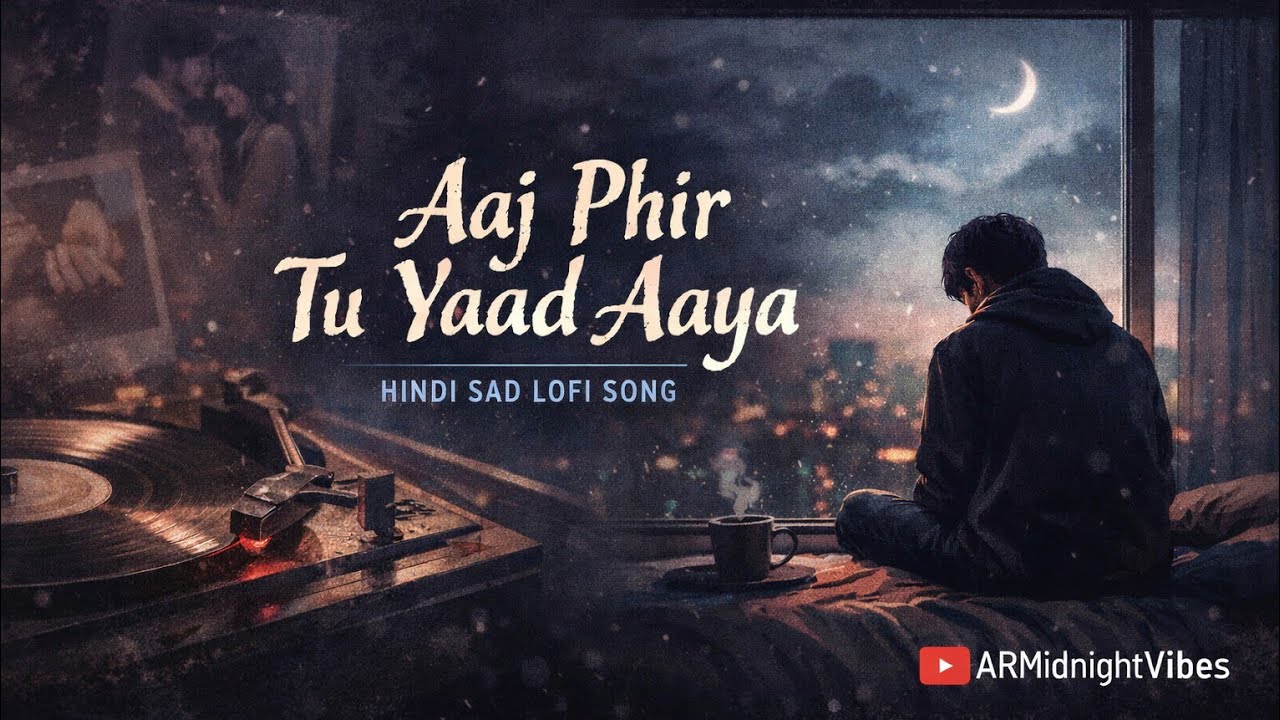 Aaj Phir Tu Yaad Aaya 💔 | Hindi Sad Lofi Song | ARMidnightVibes