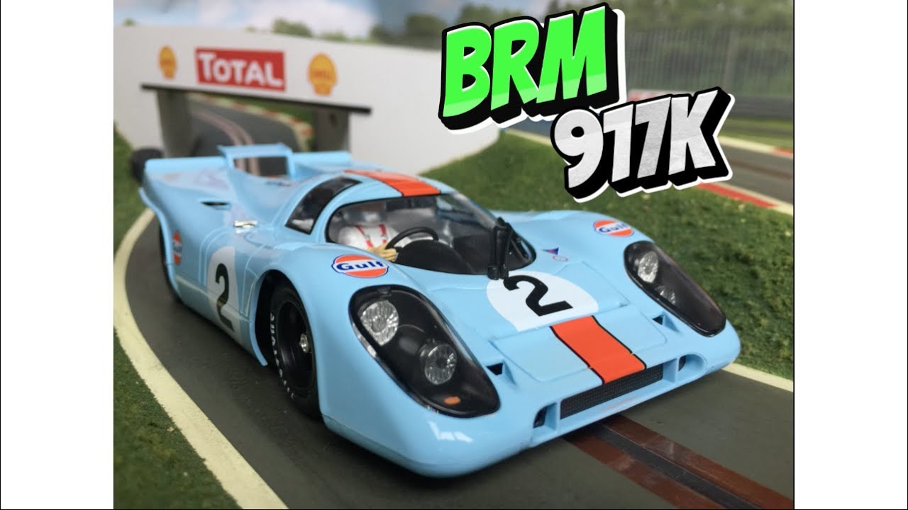 1/24 BRM Porsche 917k slot car review