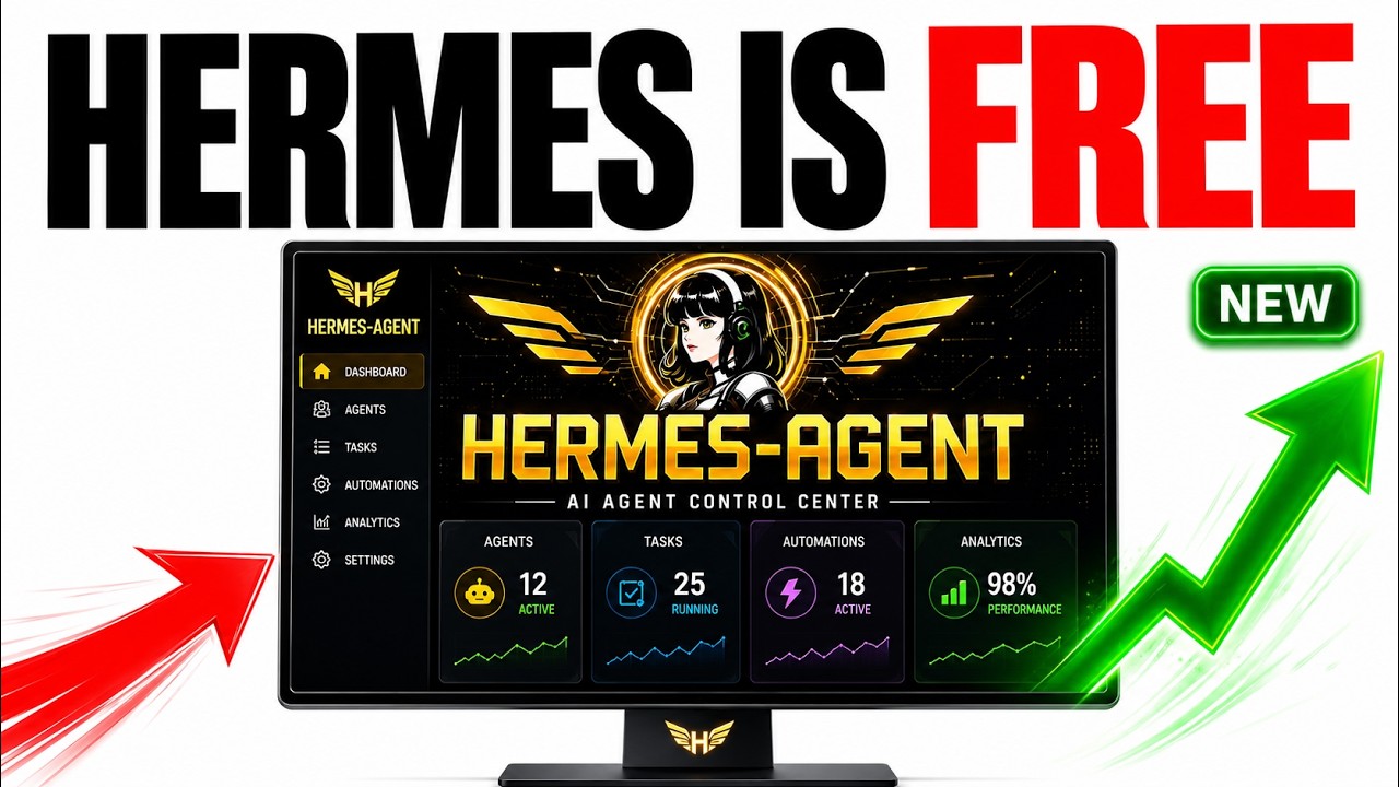 Как навсегда бесплатно использовать Hermes Agent!