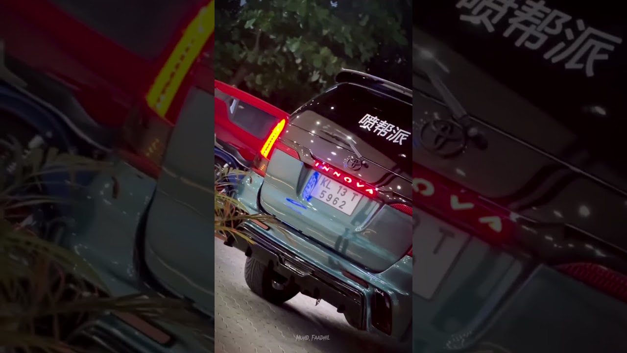Modified Innova in Kerala 🤩💥!|Modz Own Country #innova #toyota #innovamodified