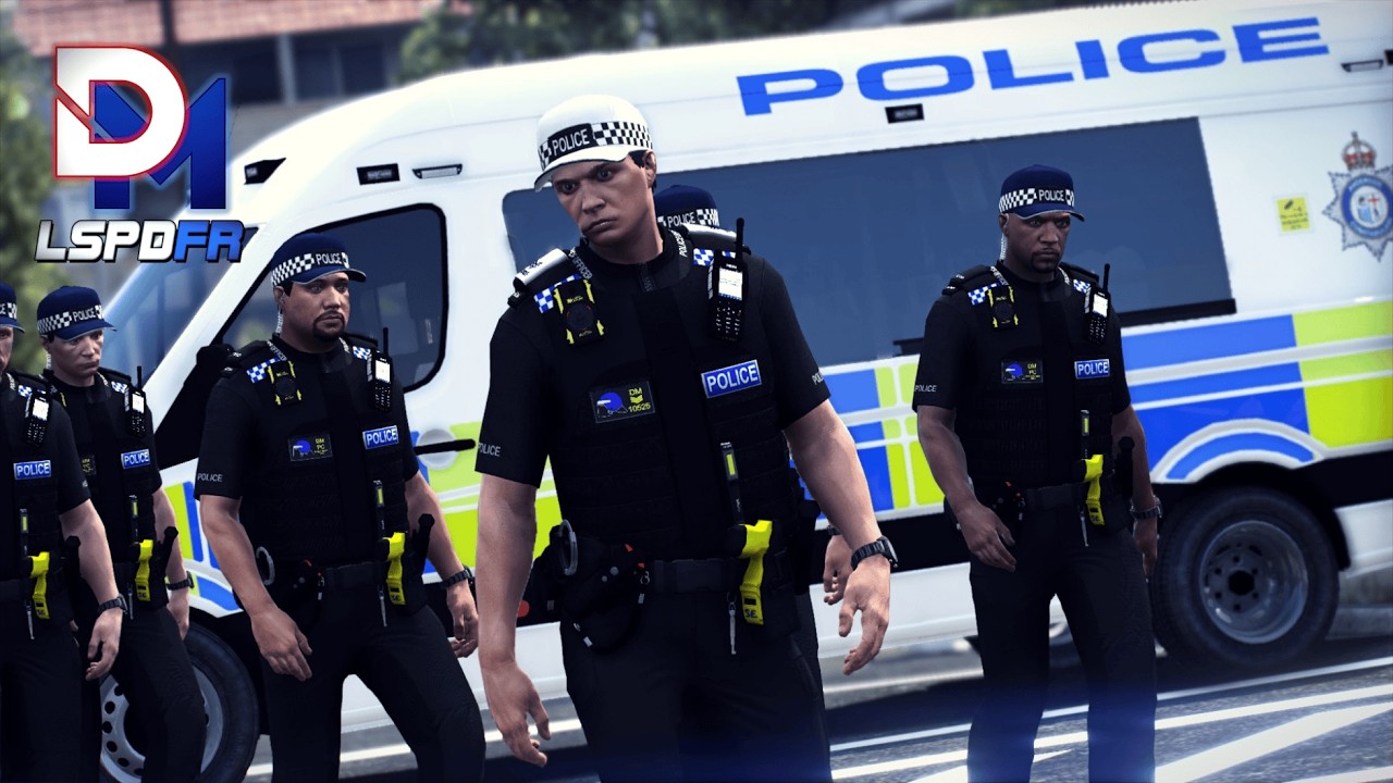 OFFICER STABBED! | GTA 5 British Police Mod - UK LSPDFR