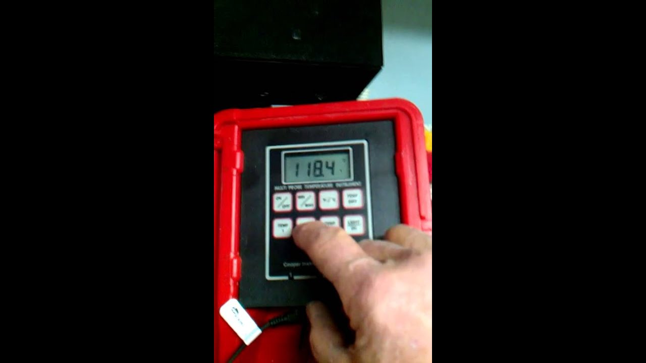 Hot water testing of IC thermal capacity