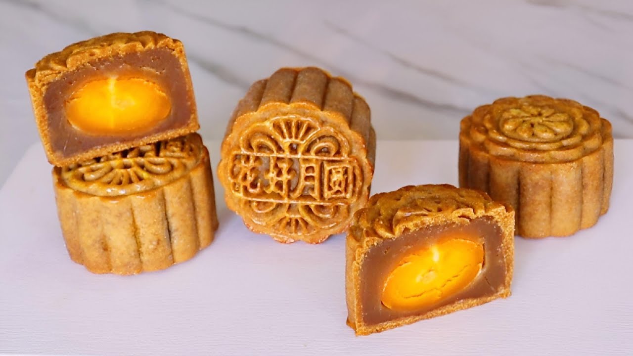 Resepi Mooncake Sukatan Cawan / Kuih Bulan / Kue Bulan / Traditional Mooncake Recipe