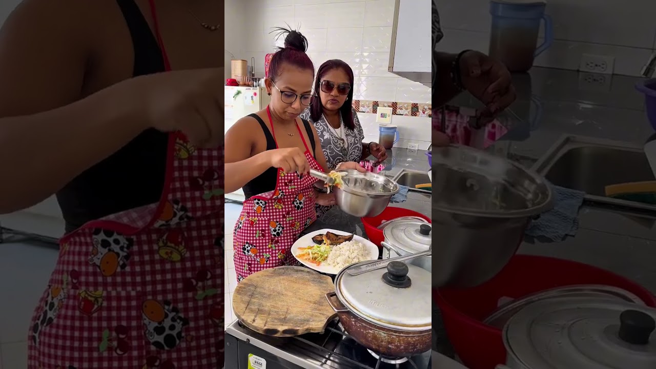 Suegra llega a casa de su nuera a enseñarle como debe servirle la comida a su hijo al final esto pas