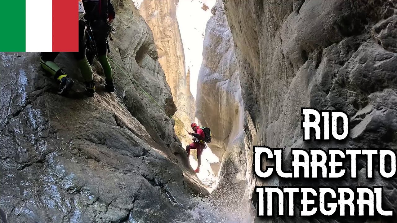Claretto Integral V6A2III - Italia - Canyoning Val di Susa
