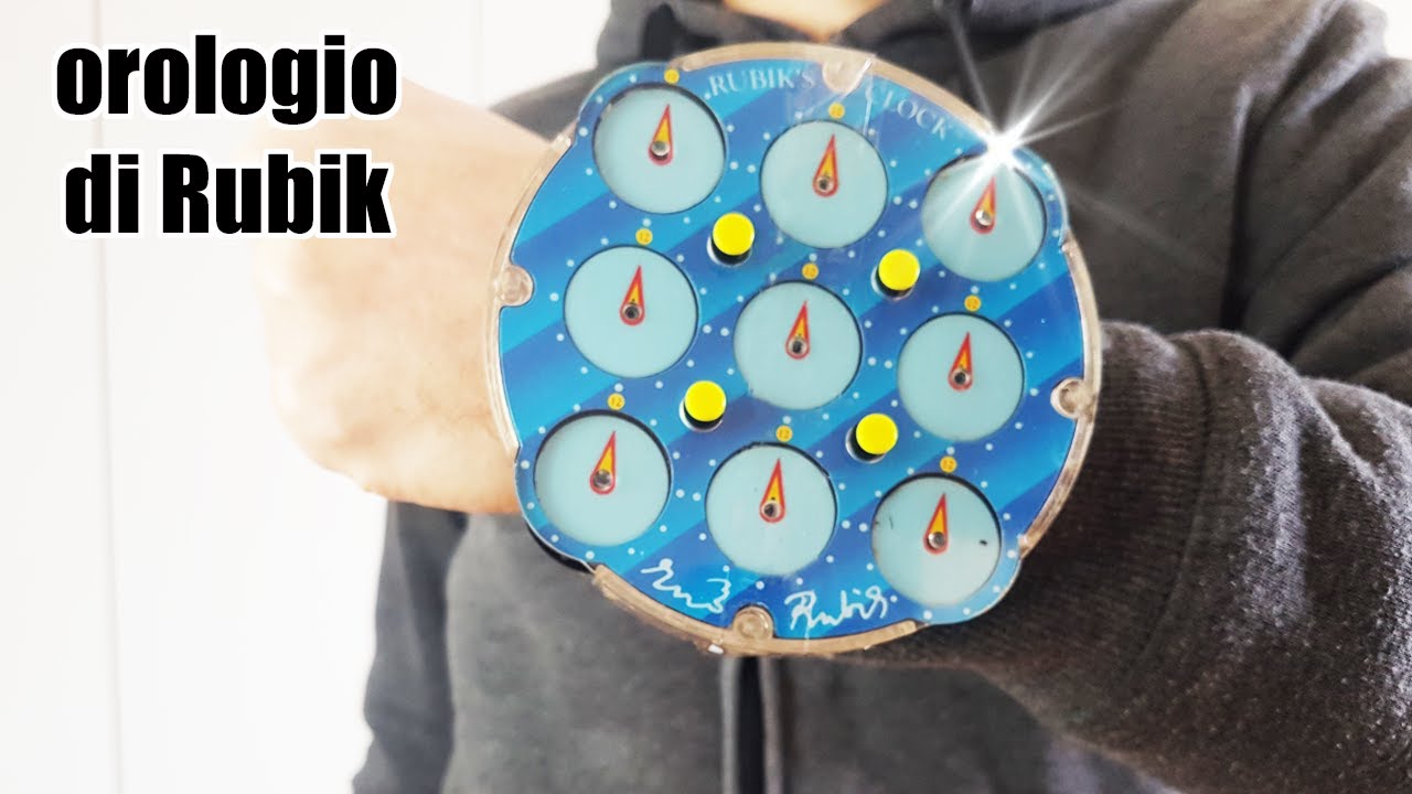 TUTORIAL | COME RISOLVERE L'OROLOGIO DI RUBIK