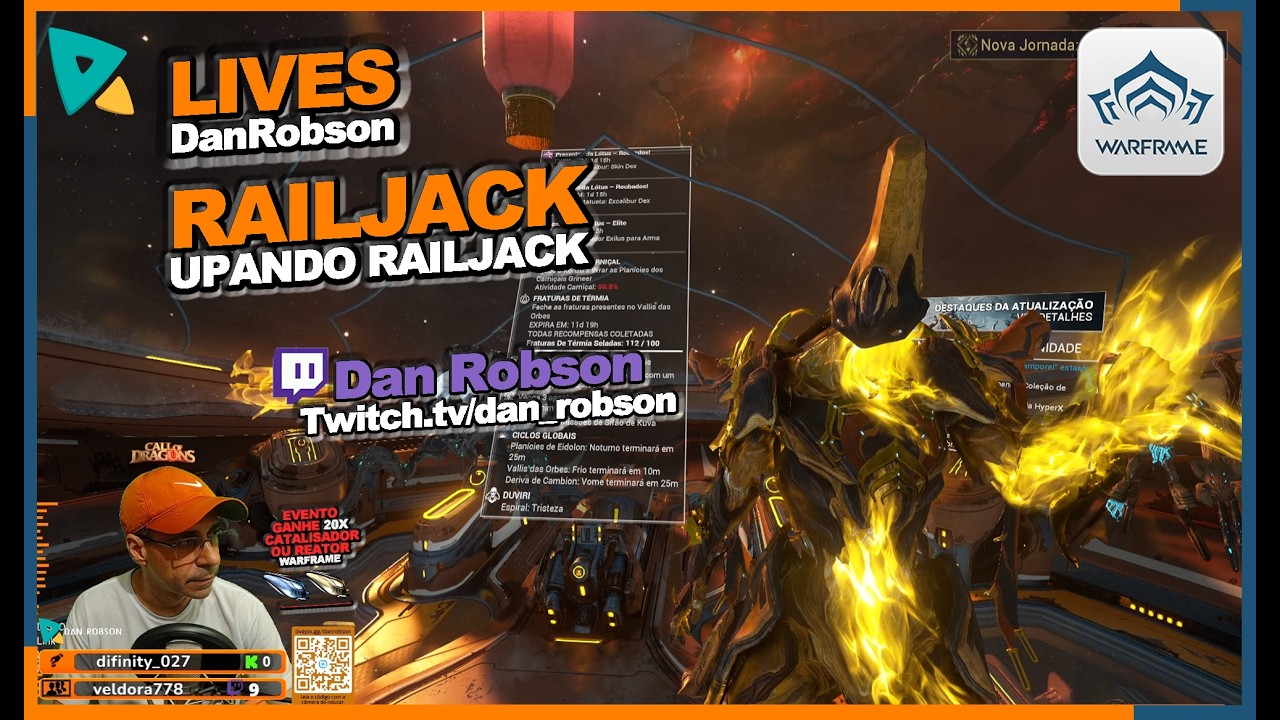 #warframe Fazendo Missões da Railjack parte VII !