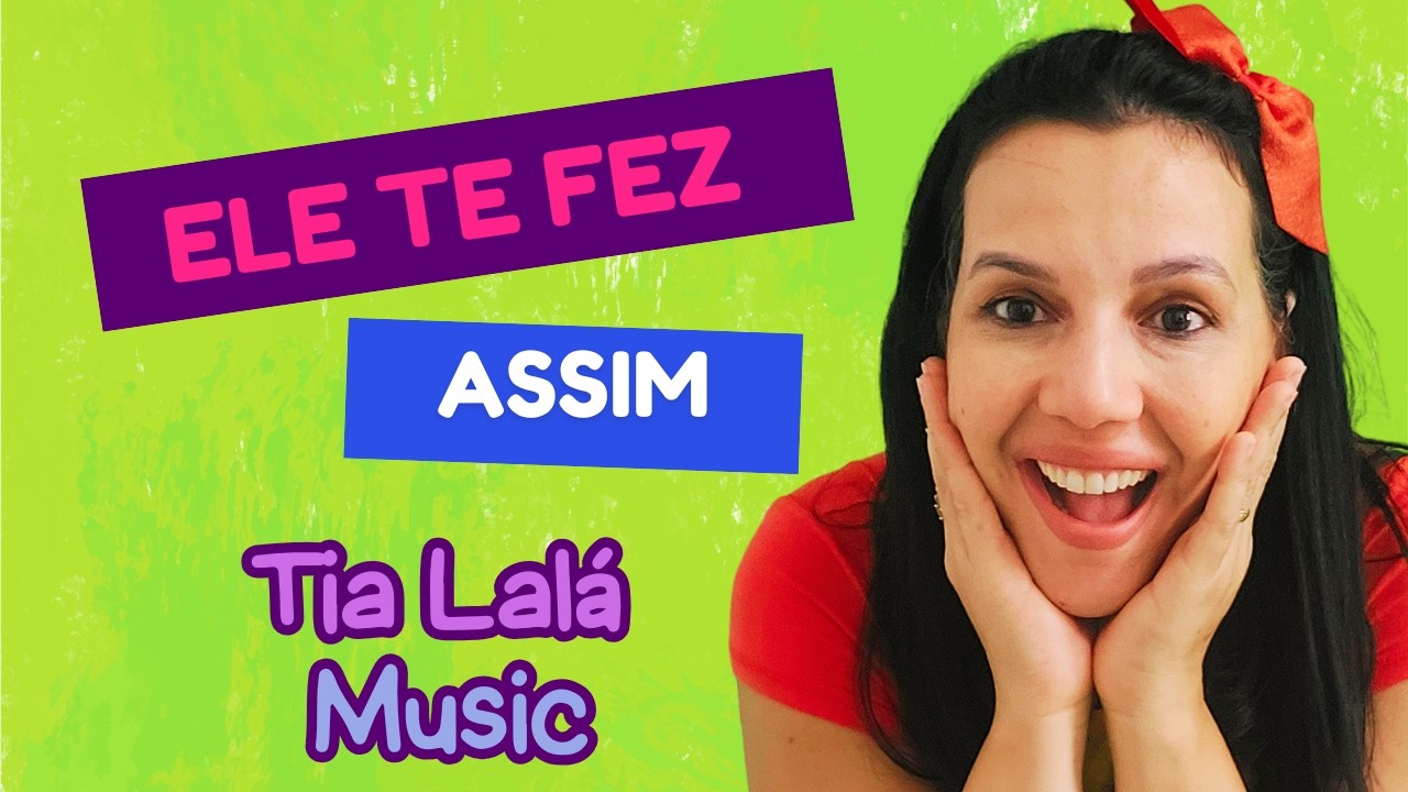 Deus me fez assim | Louvor infantil |Identidade Cristã