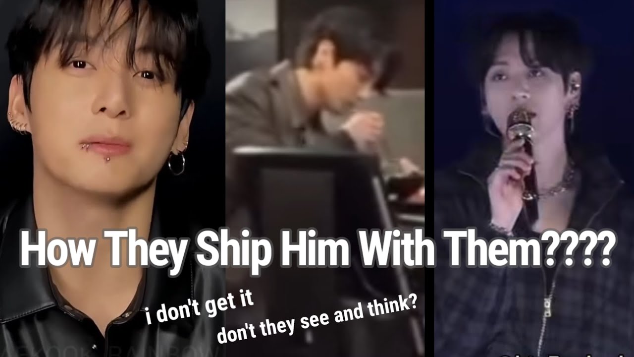 Taekook - Как они могут его шипперить вместе с собой?? Я не понимаю. Разве они не видят и не думают?