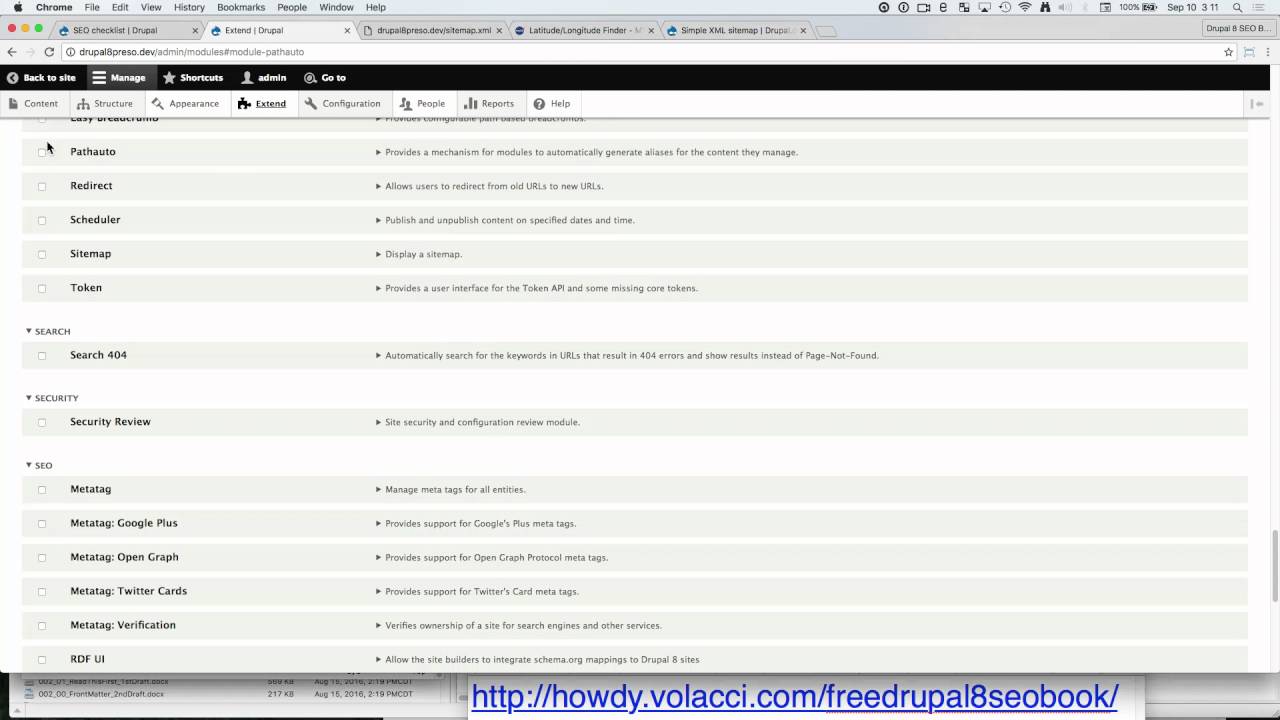 Drupal 8 SEO - 12 Essential Modules and Configurations