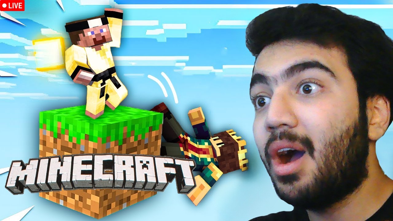 🔴STARTING MINE CRAFT ONE BLOCK IF THIS GOES WELL WE CONTINUE (DAY 1).(VS).