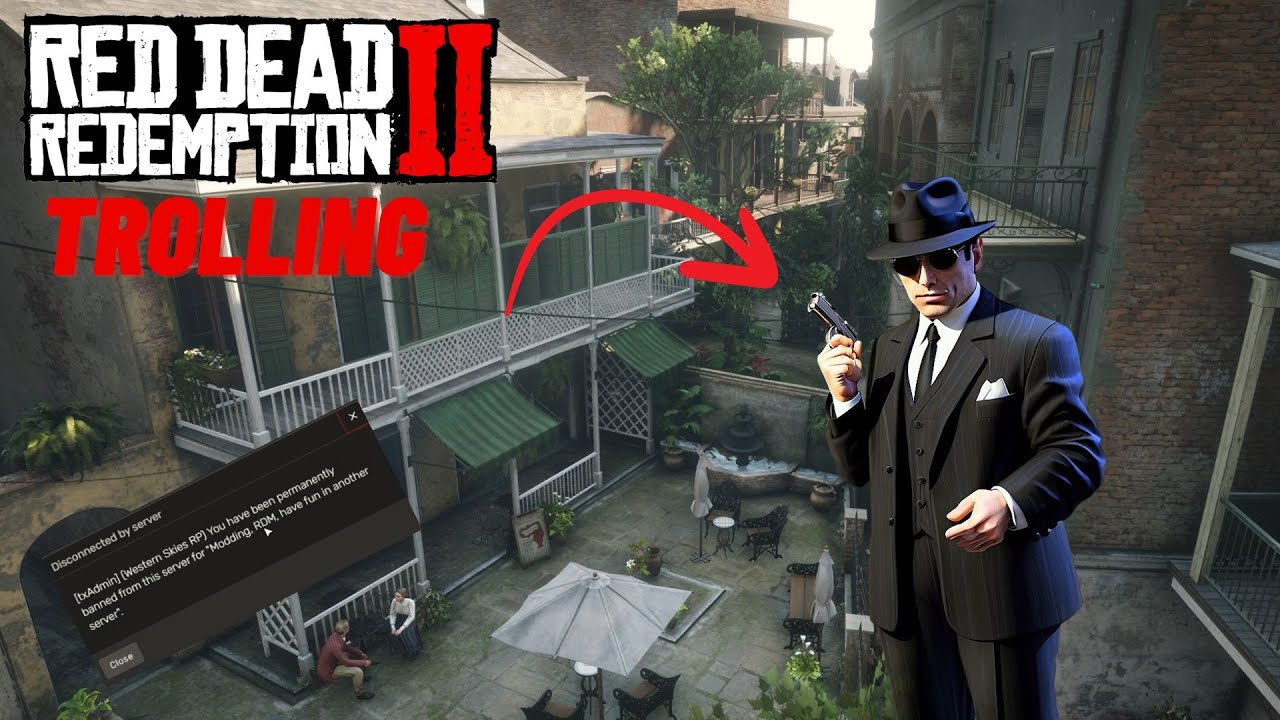 Trolling powerful families in Red Dead RP