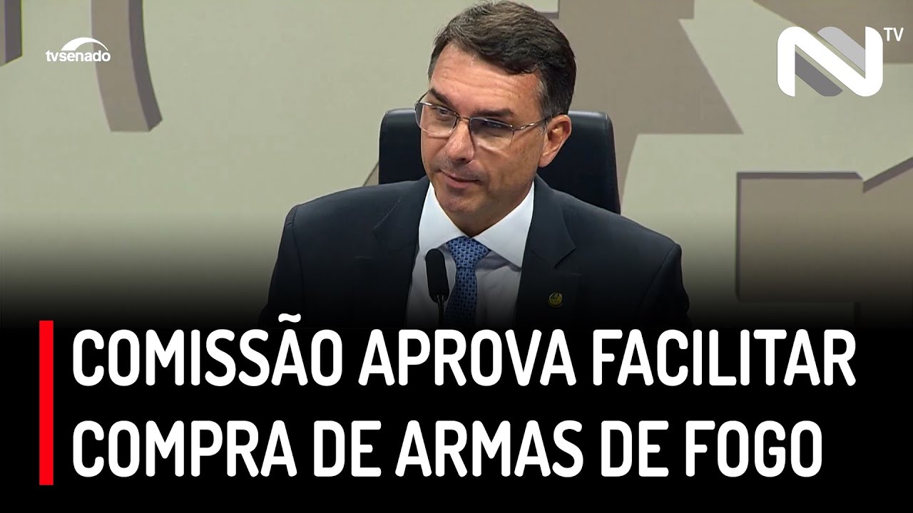 Comissão do Senado aprova projeto de lei que facilita a compra de armas de fogo