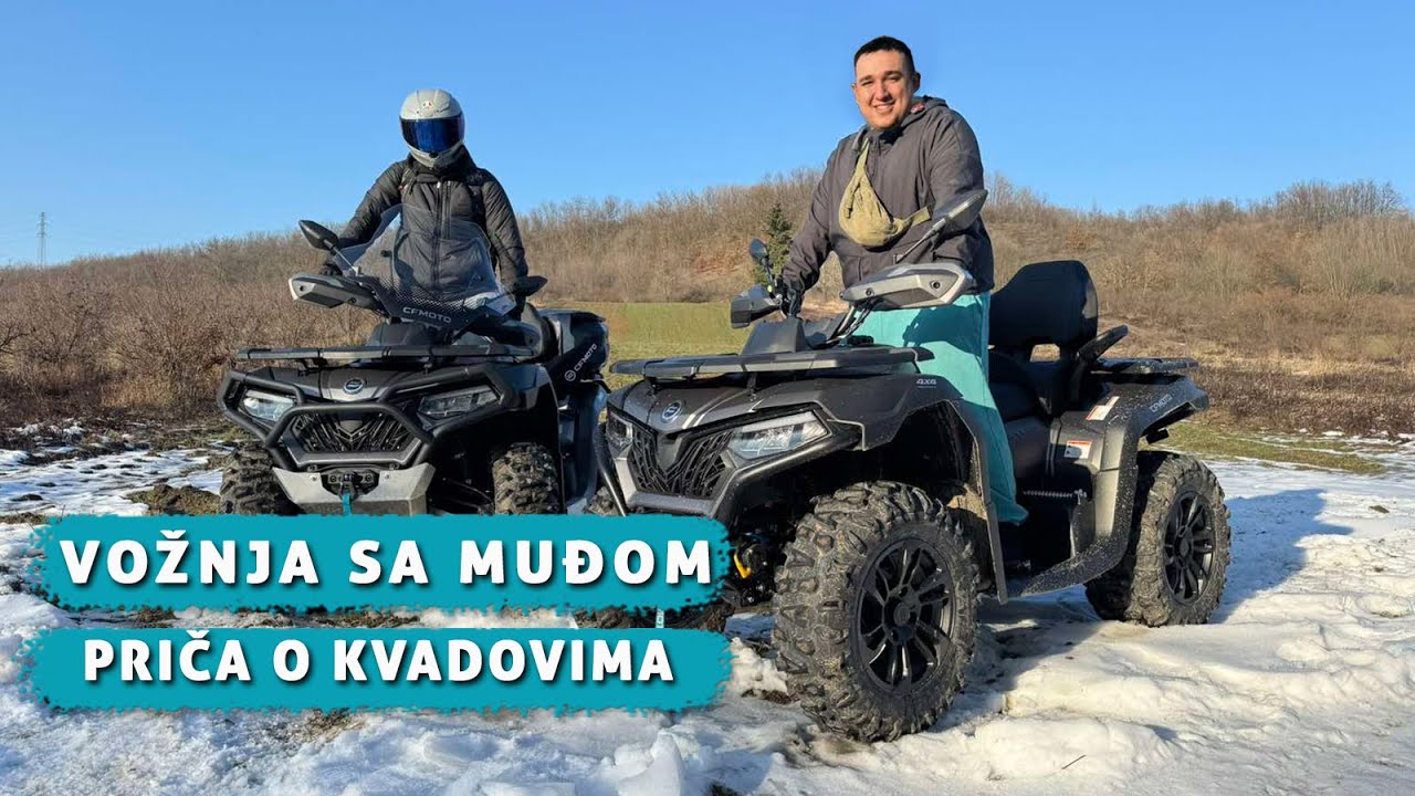 Vožnja sa Muđom i priča o kvadovima - CFMOTO