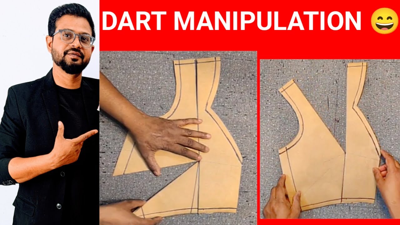 Shoulder princess cut blouse cutting and stitching | DART manipulation technique perfect fitting