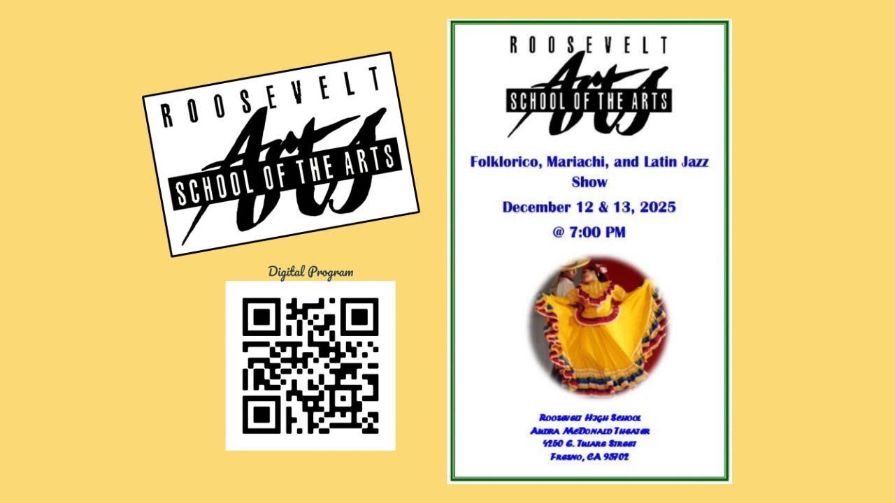 January 23, 2026 - Roosevelt HS Winter Folklorico, Mariachi, & Latin Jazz 2025