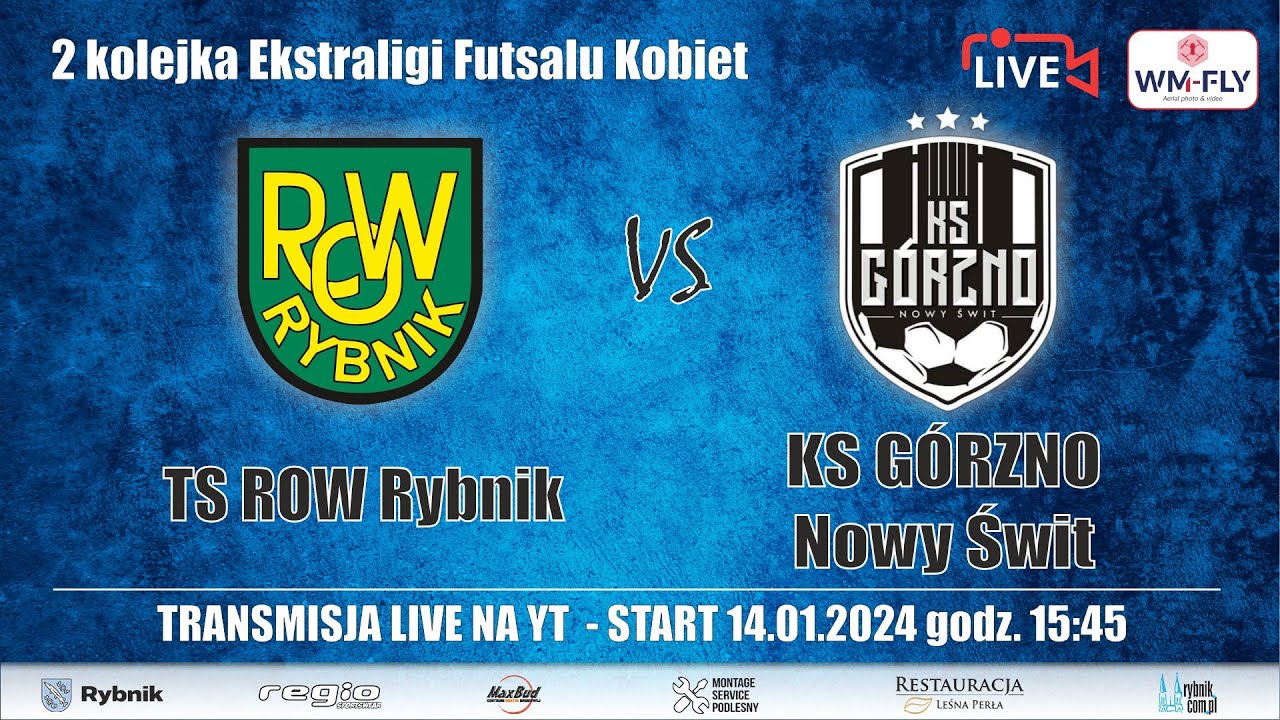 TS ROW Rybnik - KS Górzno Nowy Świt