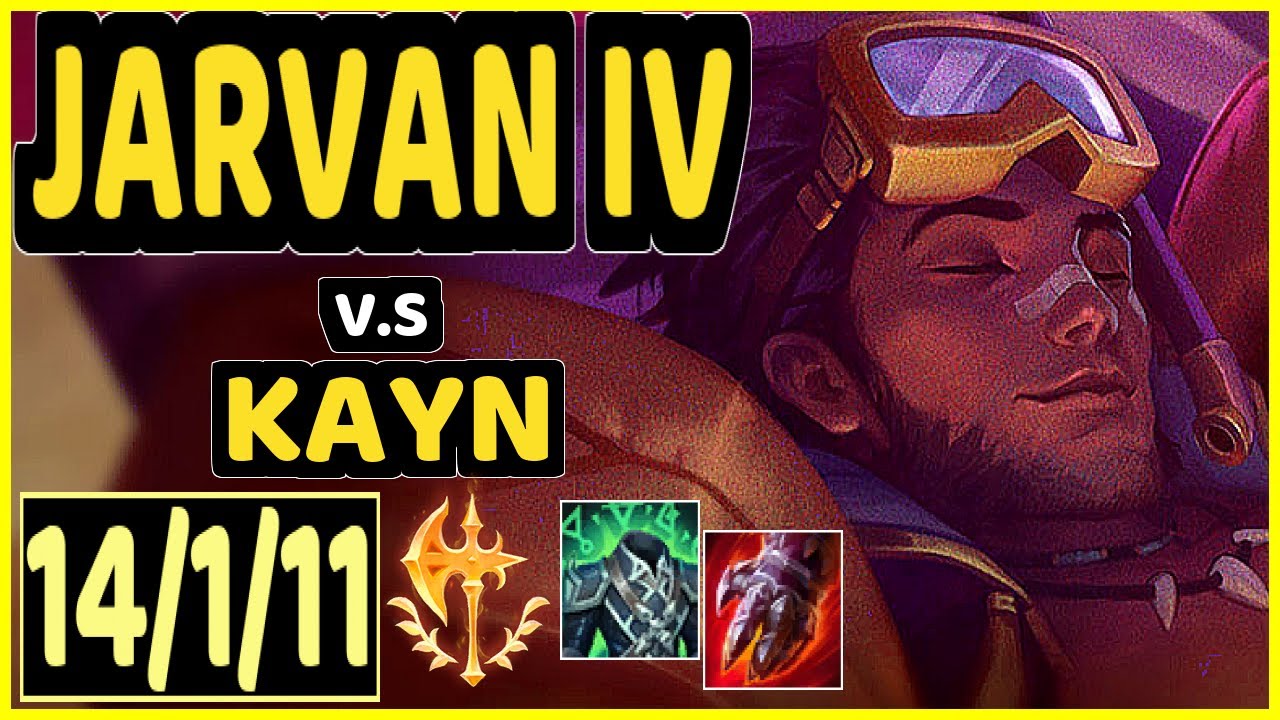 ANDA (JARVAN IV) vs KAYN - 14/1/11 KDA JUNGLE GAMEPLAY - NA Ranked GRANDMASTER