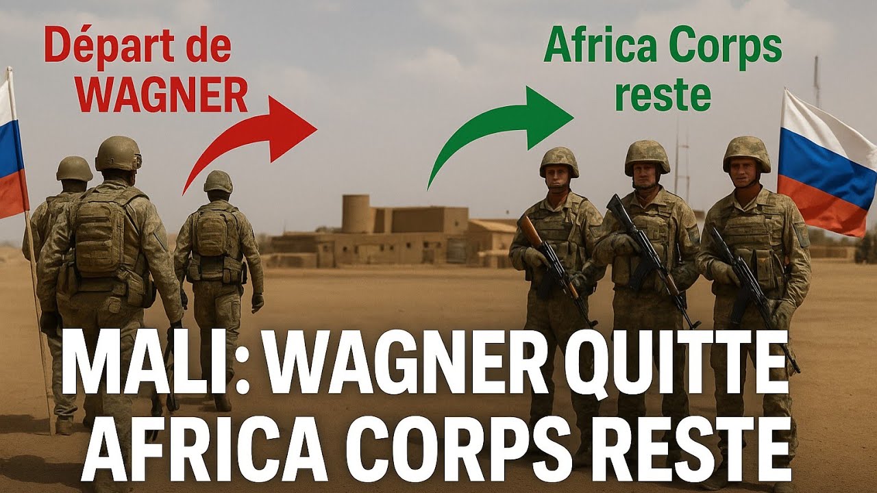 l'Africa corps va remplacer les militaires russe au Mali
