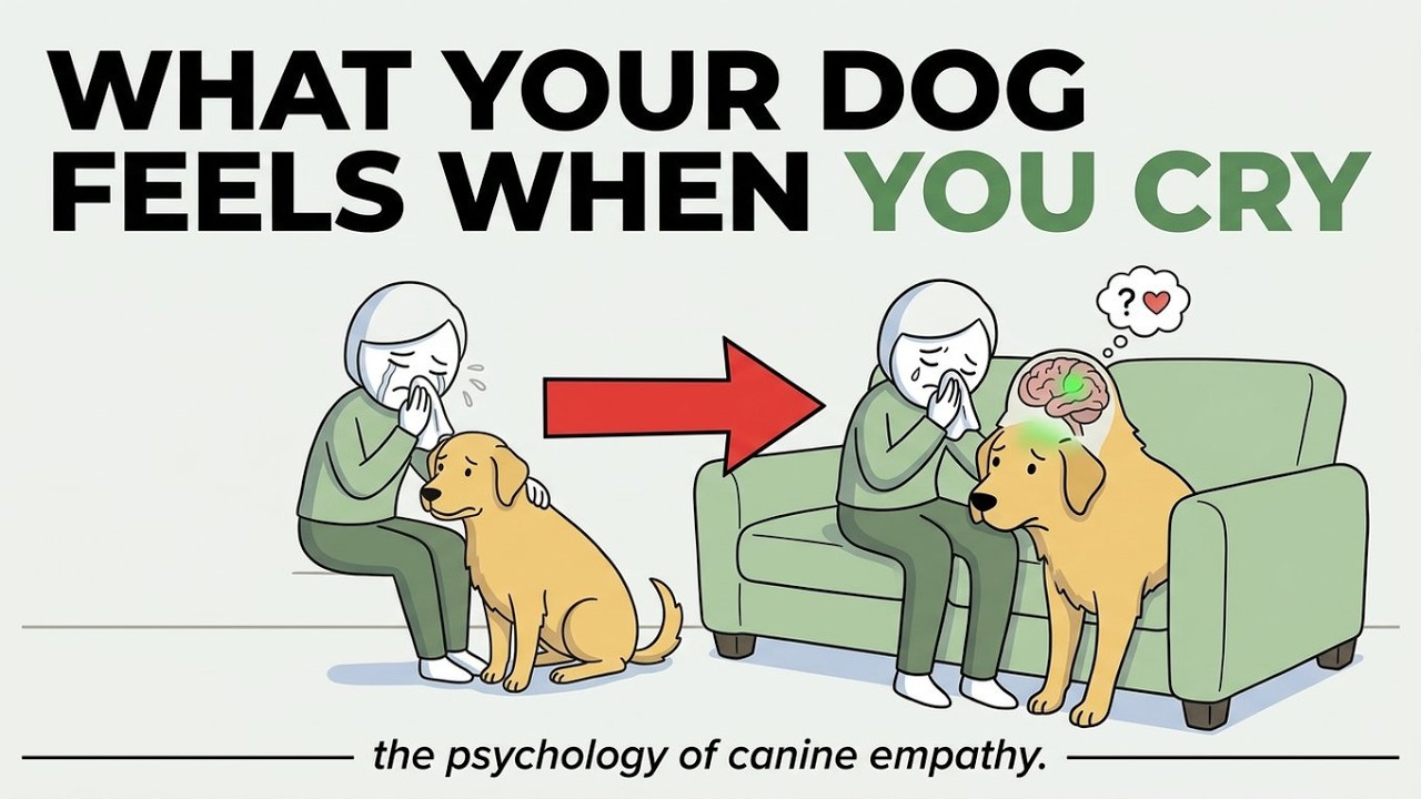 Psychology of Dogs When You Cry (Their Brain Changes)