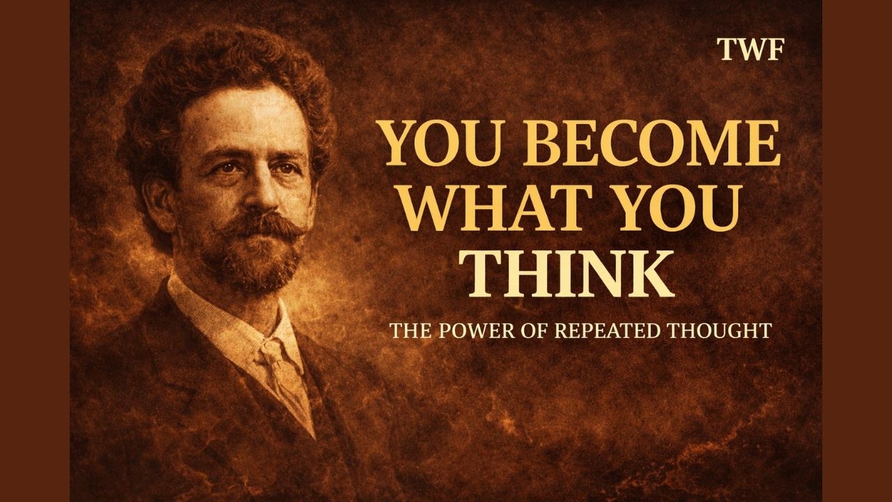 You Become What You Think - James Allen - TWF - The Wisdom Frequency