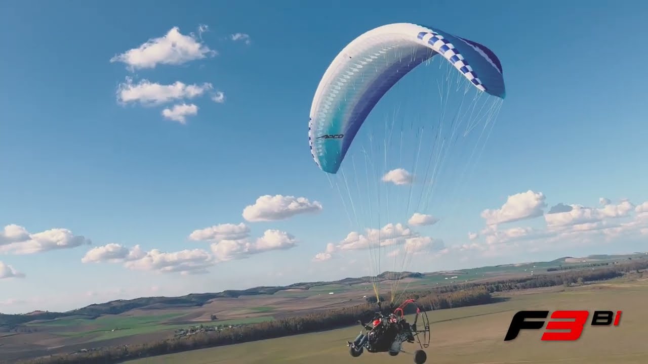 APCO F3 Bi :: Tandem / Trike reflex Paramotor wing.