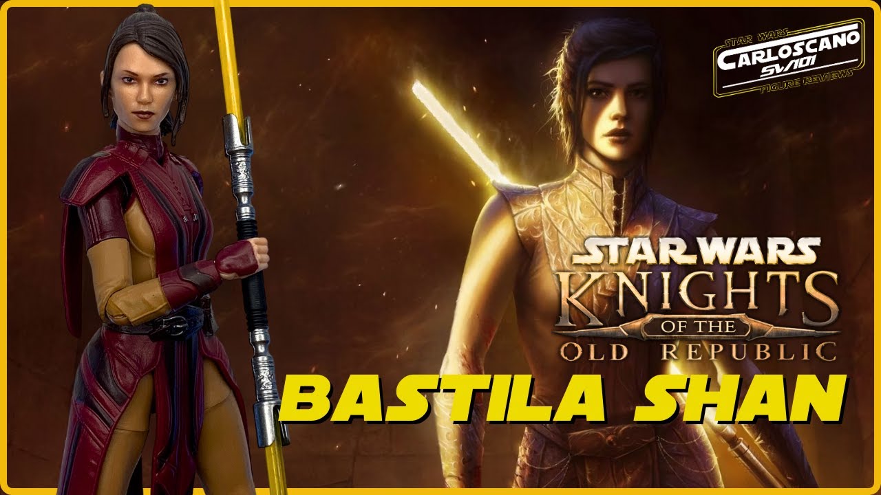 🌟BASTILA SHAN | KOTOR: Knights of the Old Republic (The Black Series Gaming Greats) Es... HERMOSA! 💛