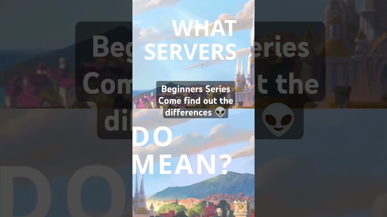 What do servers mean on WoW? 