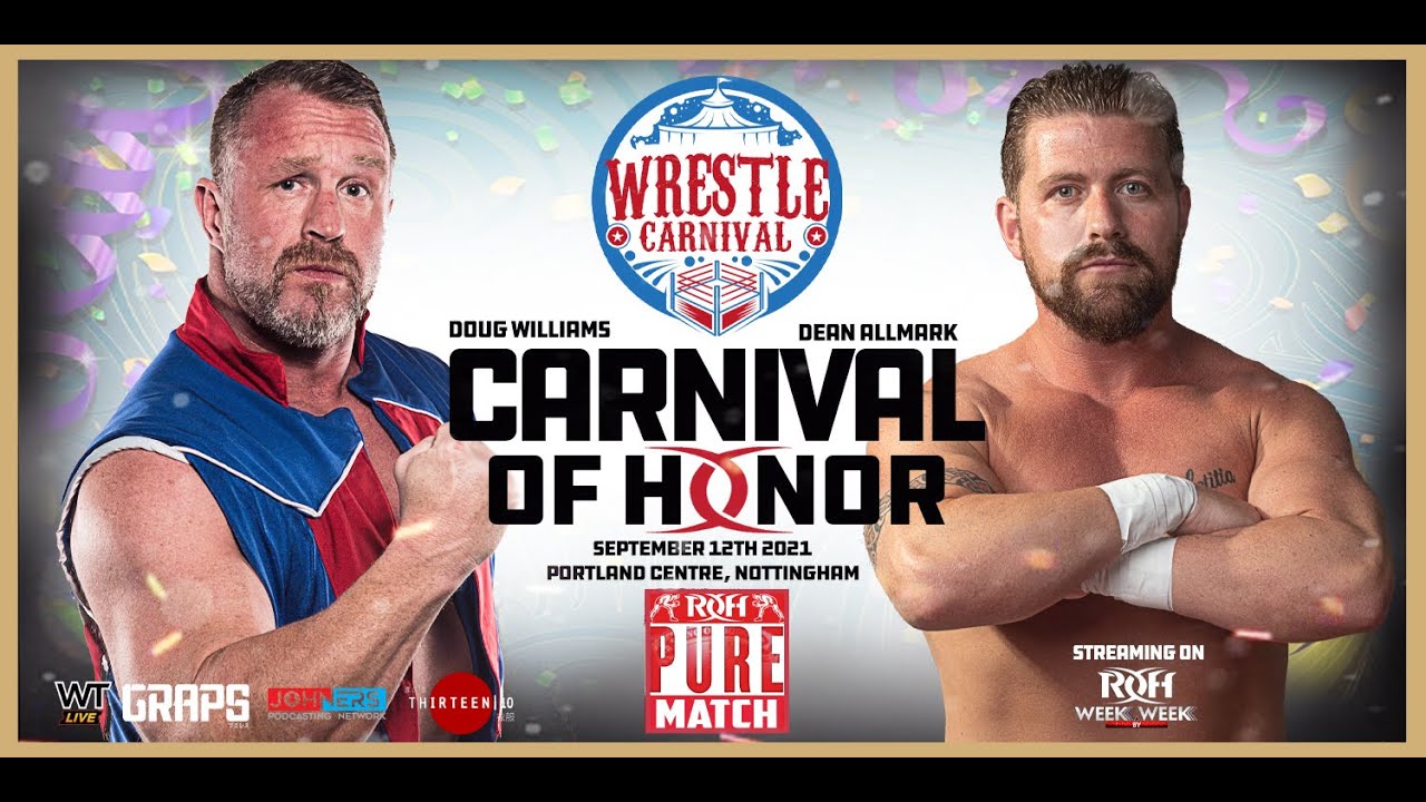 [Free Match] Doug Williams vs Dean Allmark (ROH, Ring Of Honor PURE Rules Match)