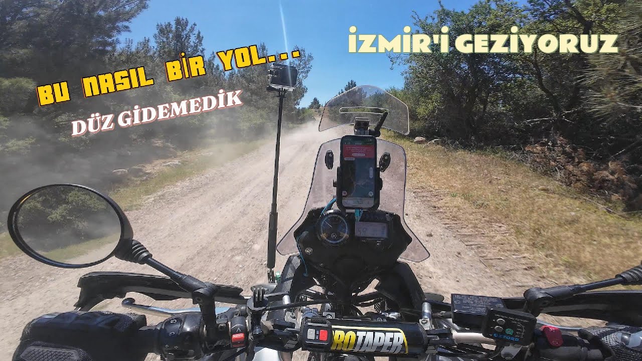 TENERE ve HERO ile İzmir’in Dağlarında Menemen-Yamanlar #yamahamotorcycles #tet  #offroad #motovlog