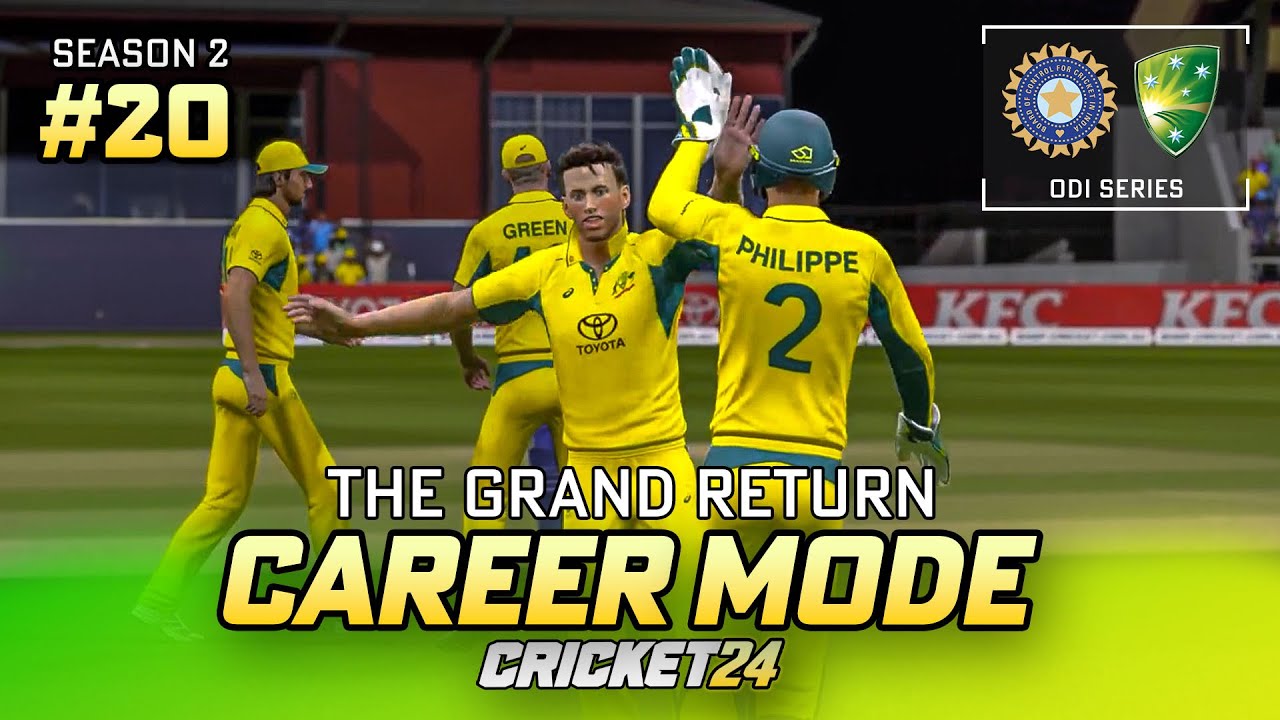 THE GRAND RETURN - CRICKET 24 CAREER MODE #20