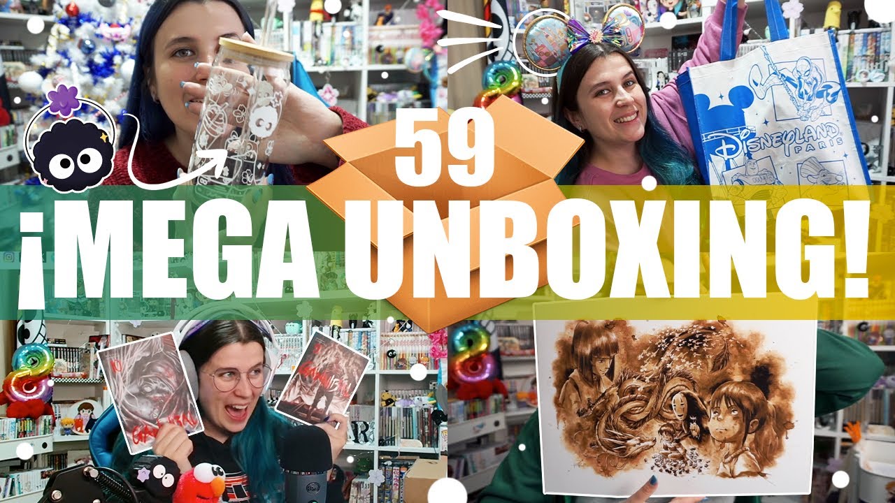 📦 ¡MEGA UNBOXING 59! | Compras de DISNEYLAND, Colaboraciones ESPECTACULARES y Mucho Mucho MANGA 📦