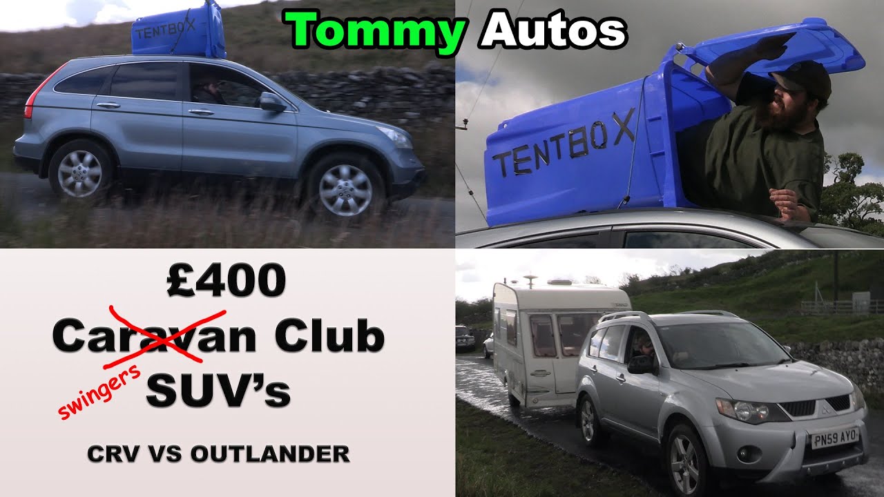 Два самых унылых подержанных внедорожника на рынке — Honda CRV против Mitsubishi Outlander