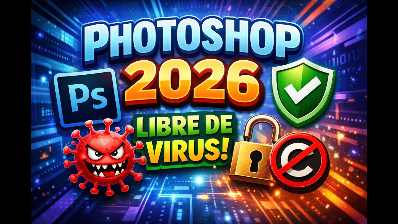 Photoshop 2026 libre de Virus