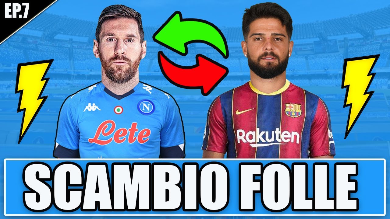 💸 SCAMBIO ALLA PARI! TRATTATIVA DI MERCATO FOLLE E PAZZA!! FIFA 21 CARRIERA ALLENATORE NAPOLI #7