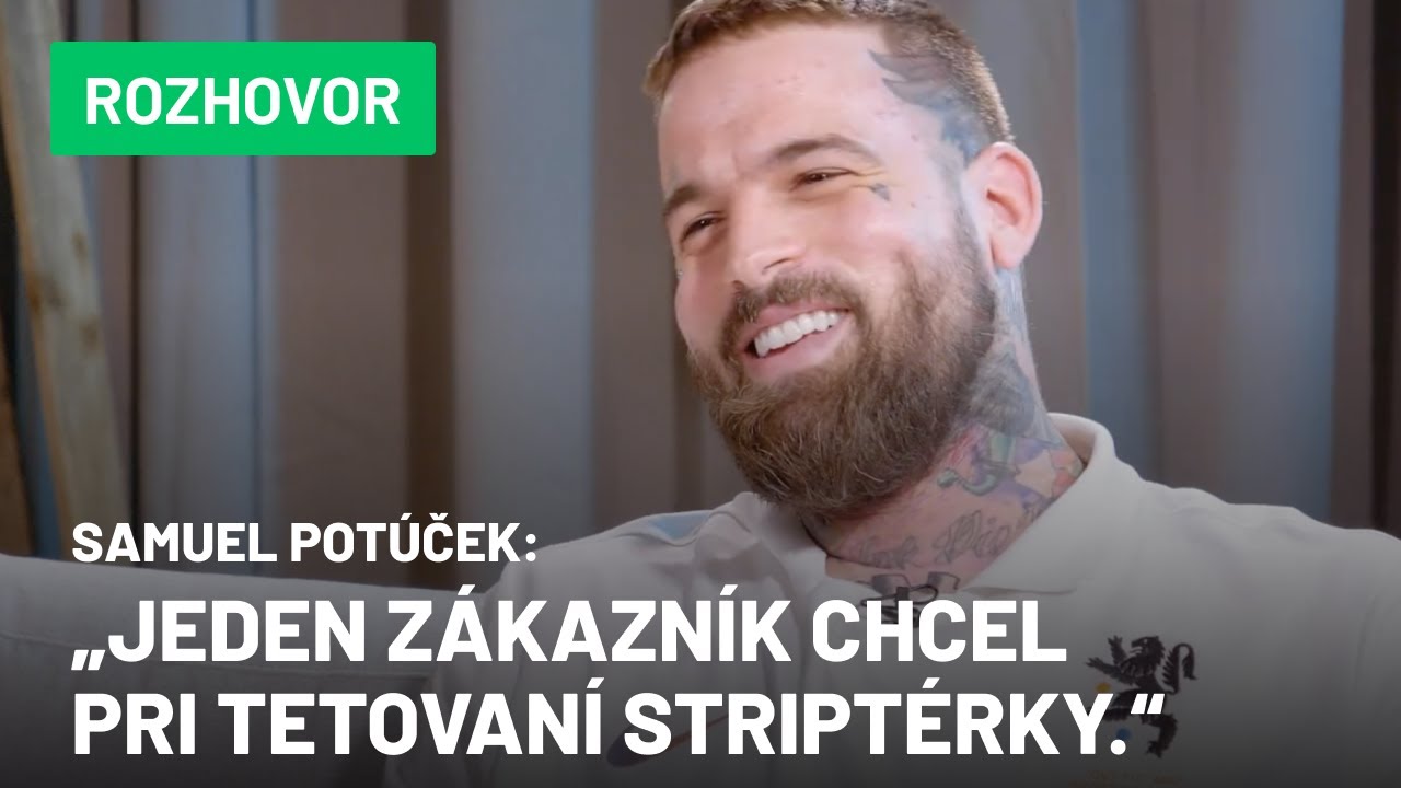 Tatér Samuel Potúček: Aj v roku 2022 majú voči tetovaniu ľudia predsudky (Rozhovor)