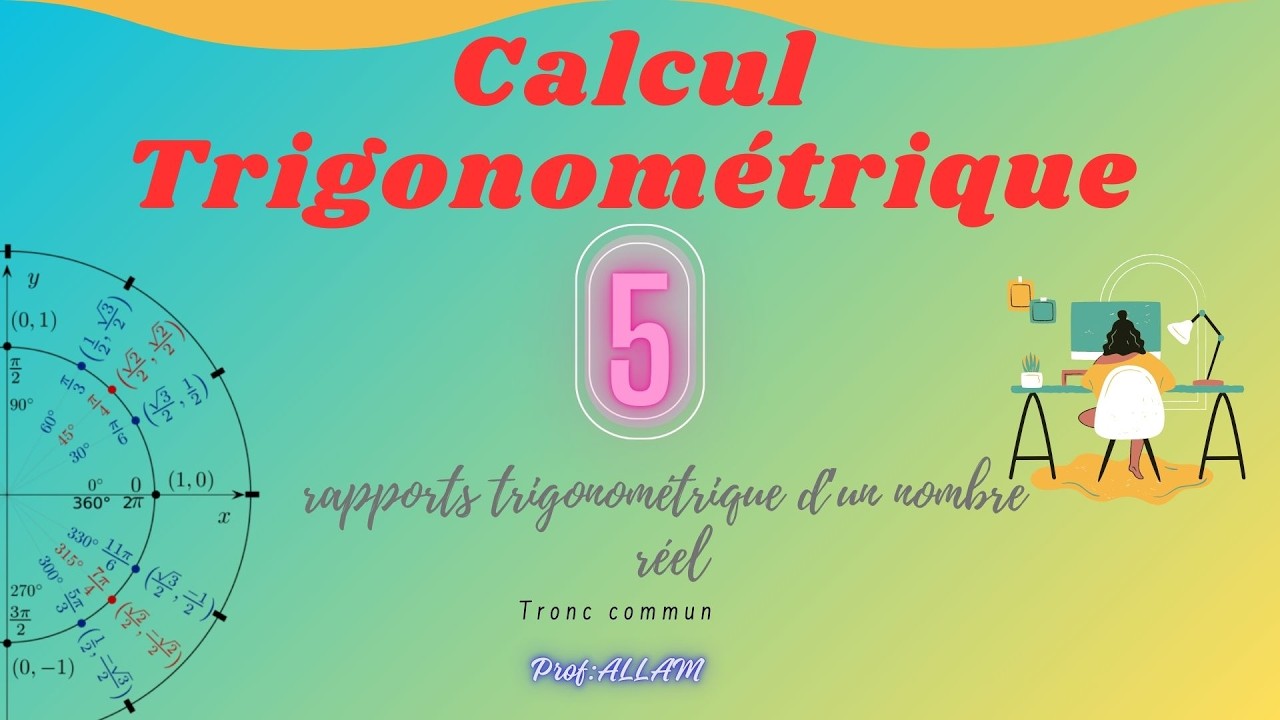 P5-Le calcul Trigonométrique-(rapports trigonométriques) + Exercices