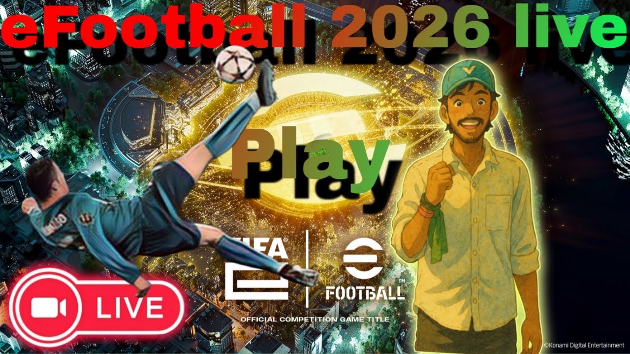 eFootball Live stream | Playing Solo |