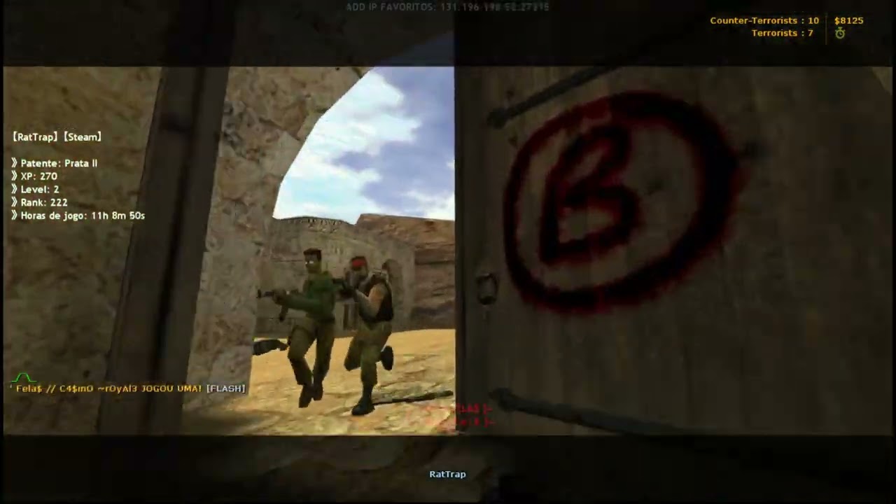 cs 1.6 zoeira pubão #4 Fela$ servidor steam gg wp