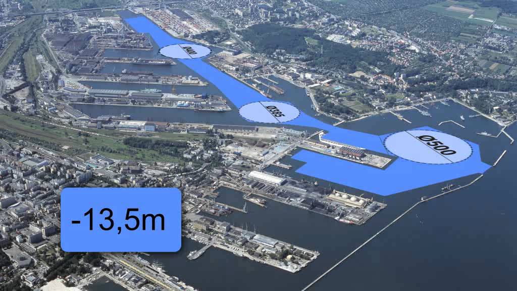 Przebudowa Kanalu Portowego w Porcie Gdynia