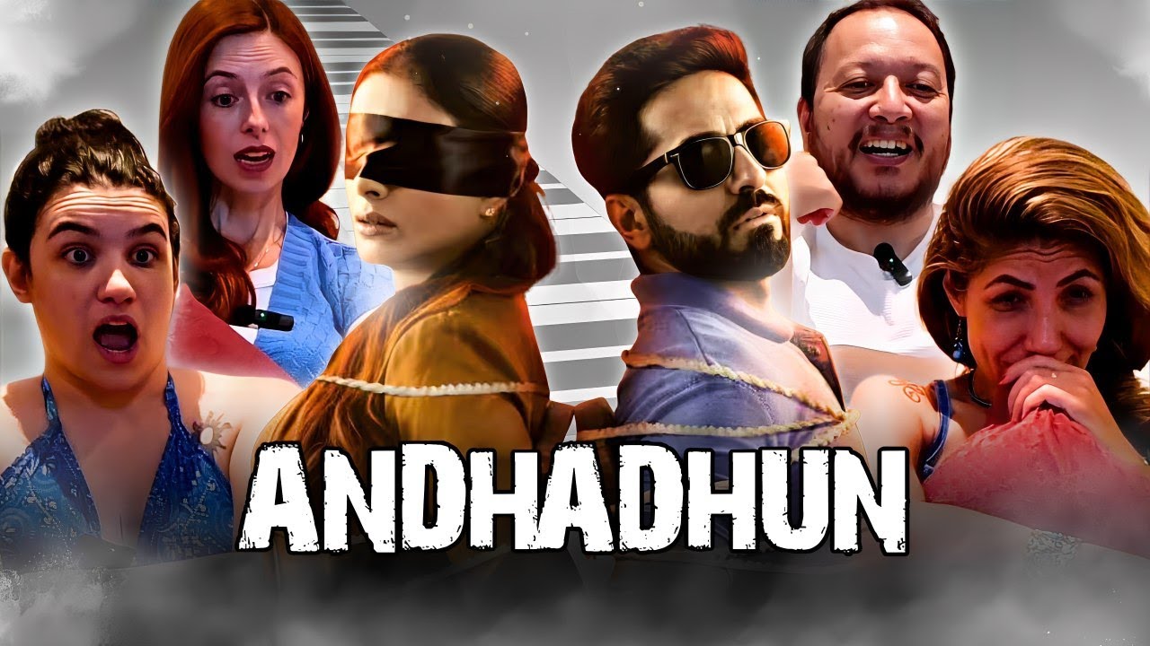This Movie Played US!! FIRST TIME watching Andhadhun | Brazilians Reaction