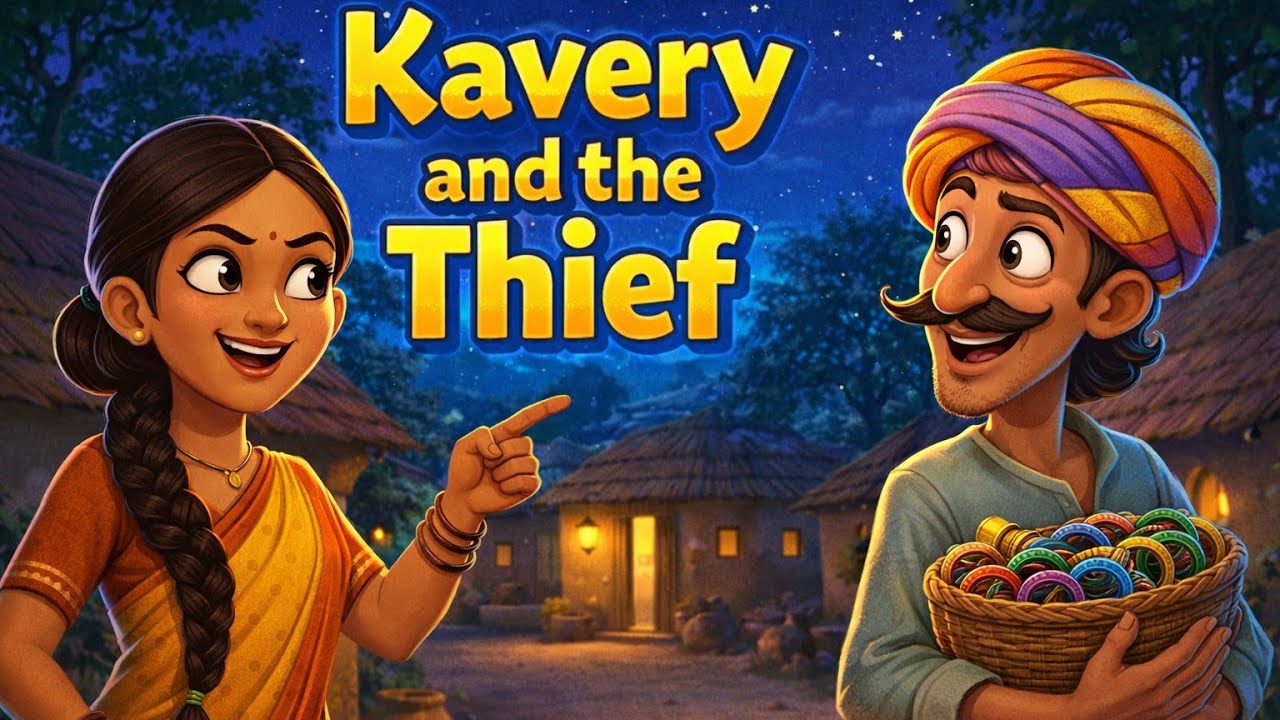 Kavery and the Thief | Clever Farmer Story | Grandma’s Bag of Stories | Moral Story for Children