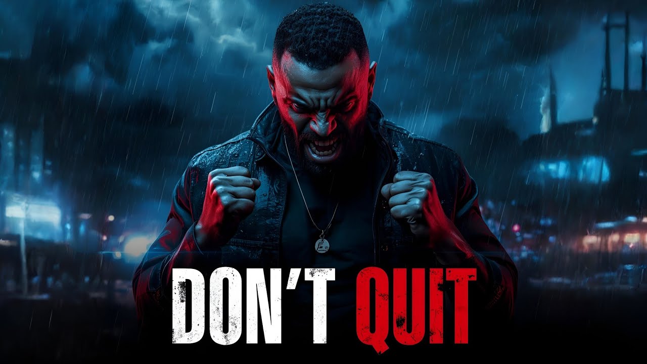 DON’T QUIT 🔥 | Angry Motivational Rap | Fast Hard Gym Energy