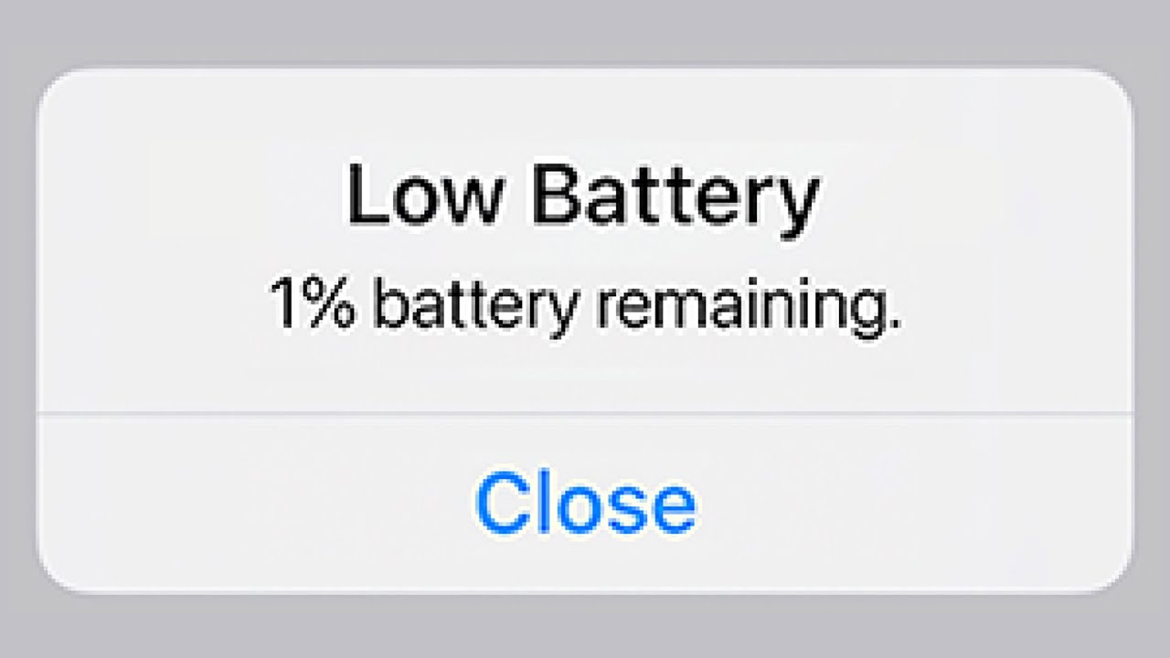 When you wake up and realize your phone didn't charge