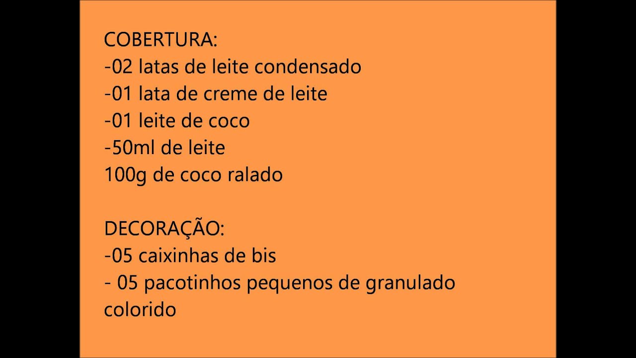 Bolo de Bis