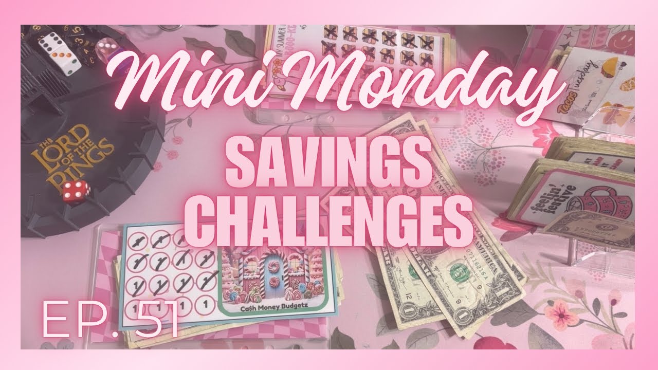 Mini Mondays 51 | Savings Challenges | Saving With $50