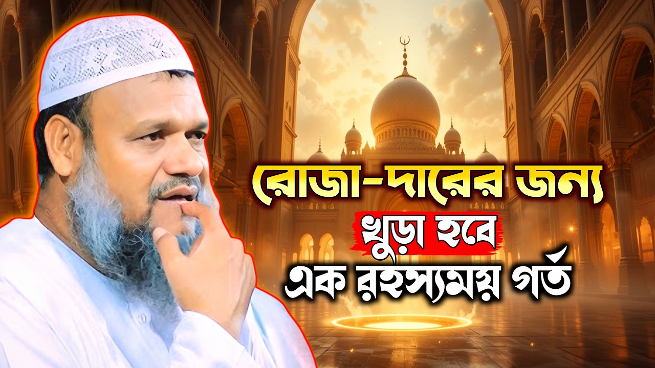 রোজাদারের জন্য খোঁড়া হবে এক আশ্চর্য গর্ত আব্দুর রাজ্জাক বিন ইউসুফ abdur razzak bin yousuf new waz
