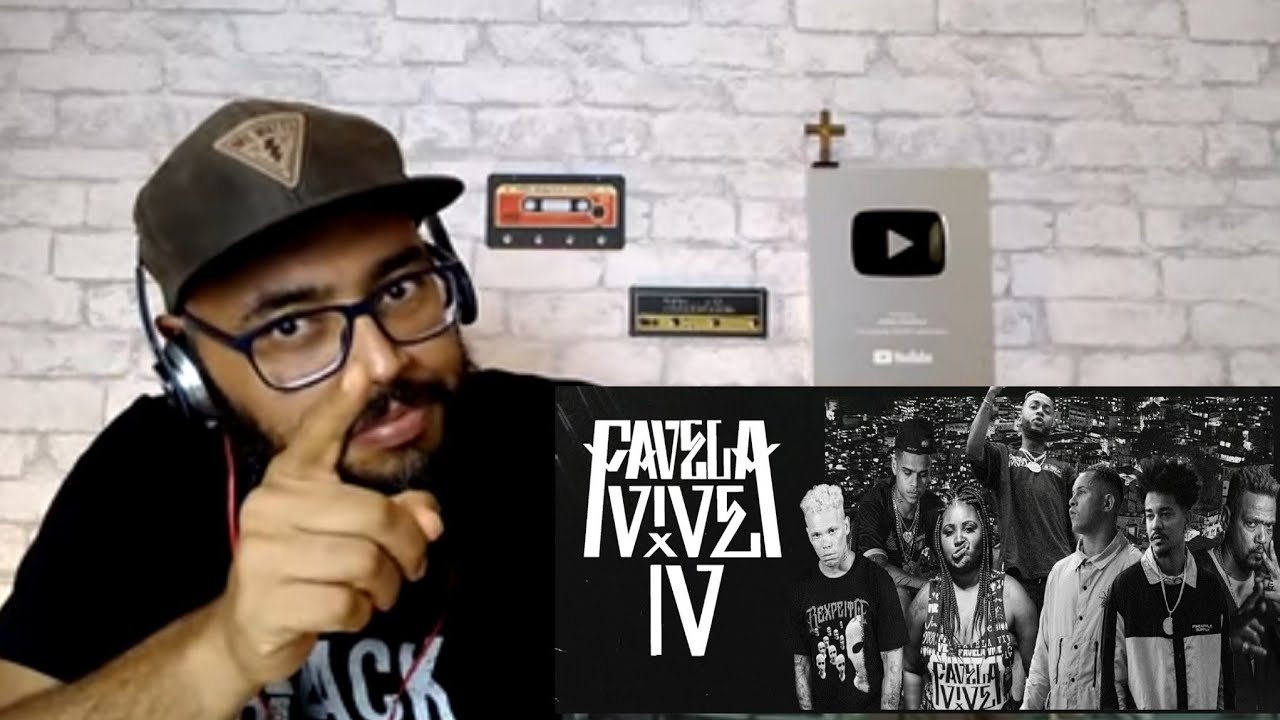 REACT - Favela Vive 4 - ADL | Mc Cabelinho | Kmila CDD | Orochi | Cesar MC | Edi Rock