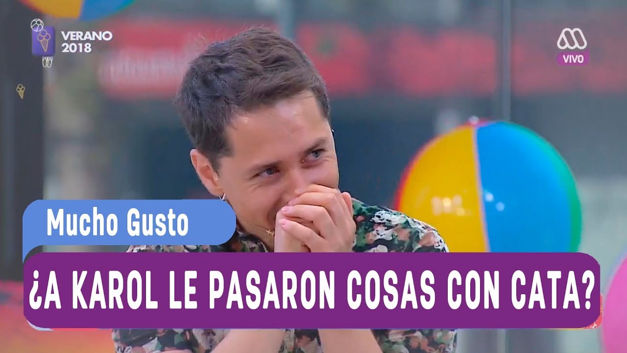 ¿A Karol le pasaron cosas con la visita de Cata Vallejos? - Mucho gusto 2018